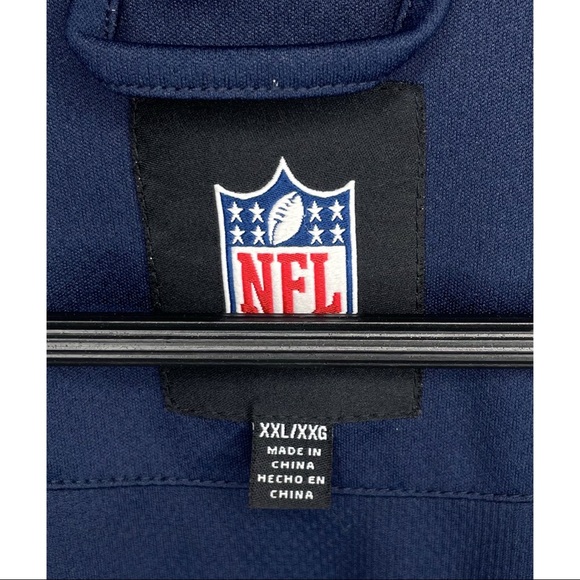 Tennessee Titans NFL Men’s XXL Full Zip Blue Embroidered Stretch Logo Jacket - Picture 6 of 6